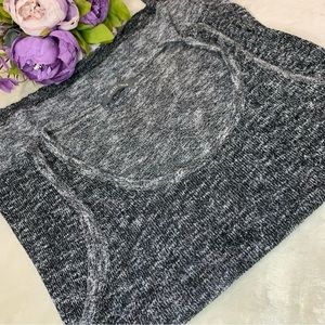 COIN 1804 Grey Sleeveless Knit Top